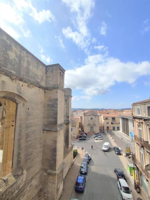 Le St Just : Hypercentre, Vue Imprenable Sur La Cathedrale Apartment Narbonne Exterior foto